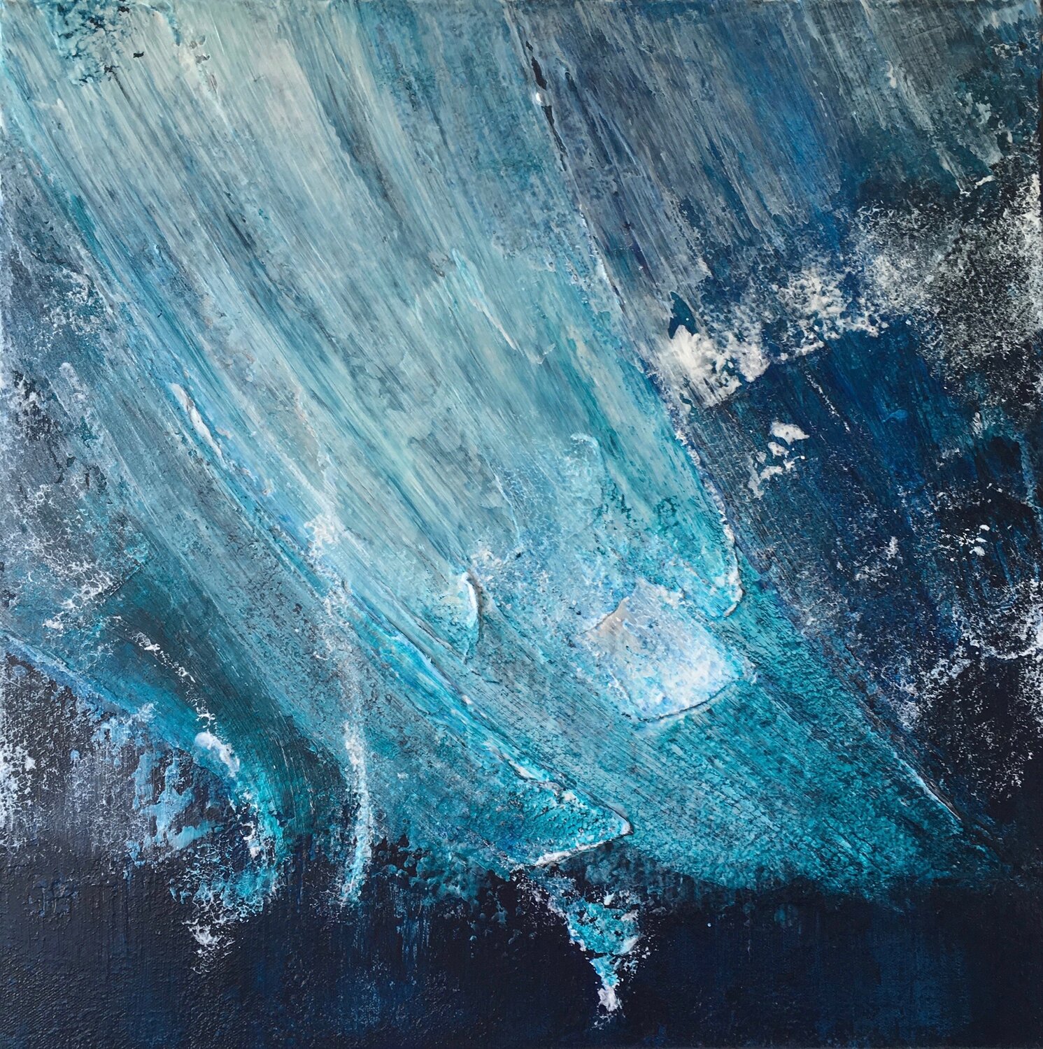 Flow of Water no. 15029 Klara Gunnlaugsdottir Original painting for sale