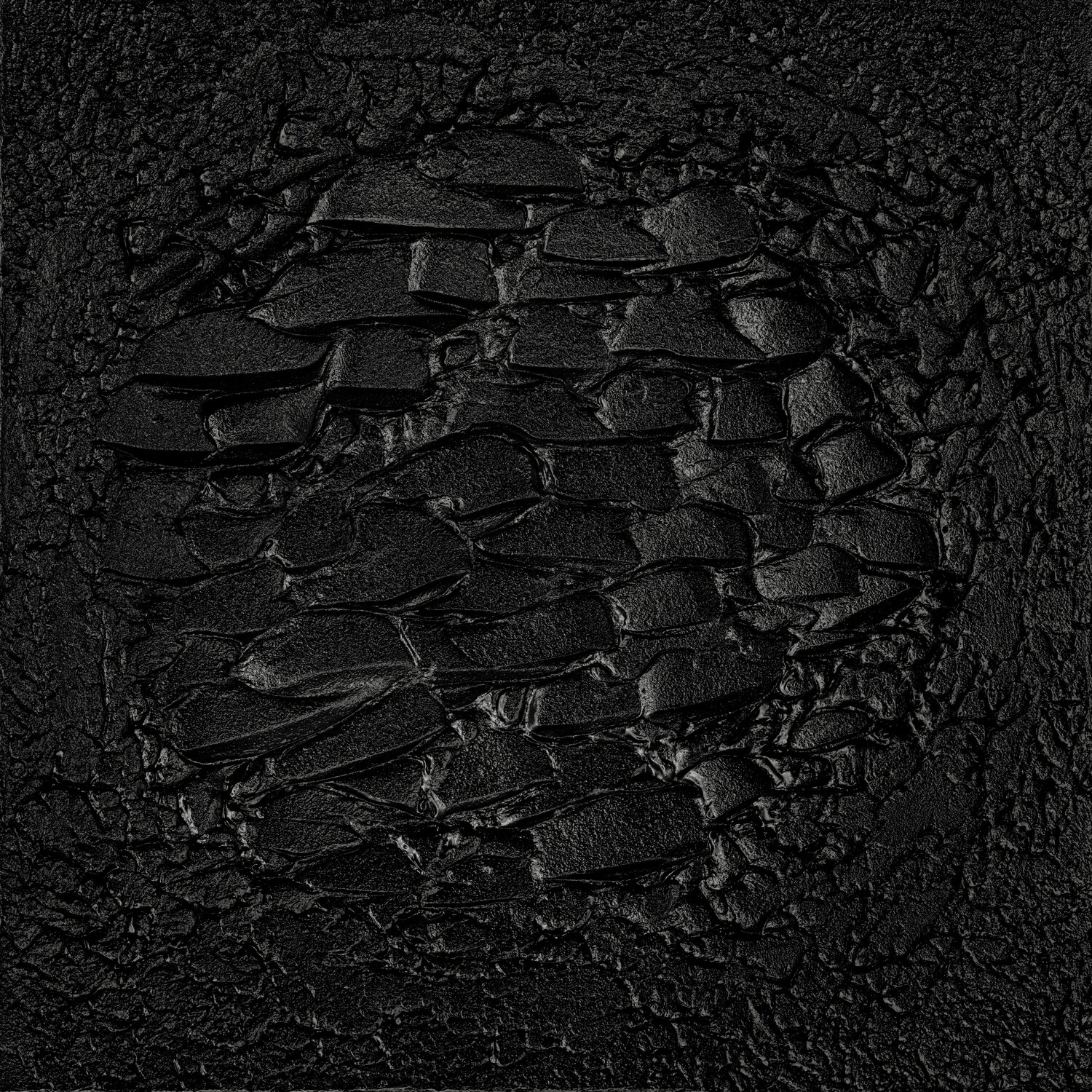 Black Lava  no. 2417 Klara Gunnlaugsdottir Original painting for sale
