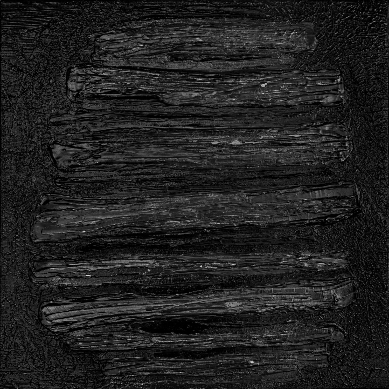 Black Lava no. 2420 Klara Gunnlaugsdottir Original painting for sale