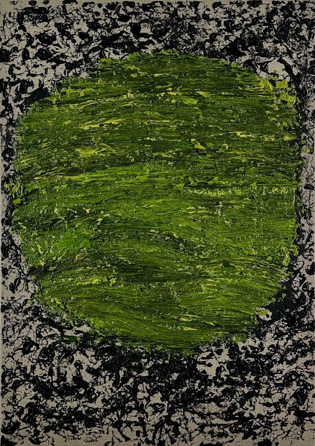 Organic Contrast no. 2536 Klara Gunnlaugsdottir Original painting for sale