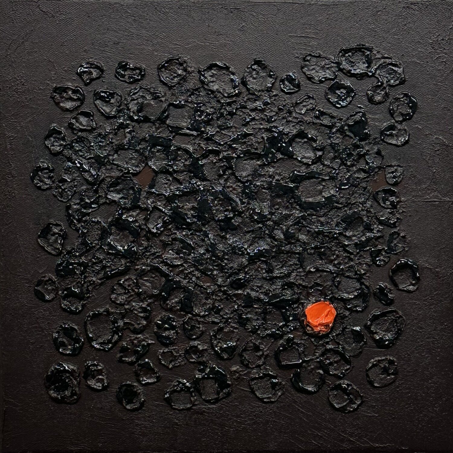Blazing Against Darkness no. 2561 Klara Gunnlaugsdottir Original painting for sale