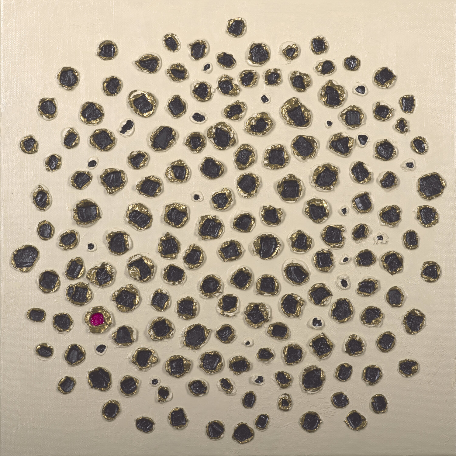 Tactile Rhythm - 2605 Klara Gunnlaugsdottir Original painting for sale