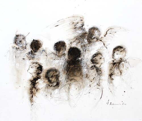 PORTRAITS, 2012 by Hanna Sidorowicz, Painting for Sale on Select