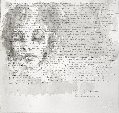 PORTRAIT  , 2019 by Hanna Sidorowicz, Drawing for Sale on Select