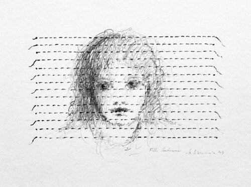 PORTRAIT  , 2019 by Hanna Sidorowicz, Drawing for Sale on Select