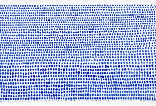 " le temps bleu" 2025 by Hanna Sidorowicz, Painting for Sale on Select