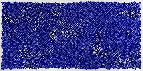 " blue time " 2025 by Hanna Sidorowicz, Painting for Sale on Select