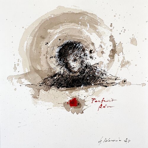 "Rêve, 2016" by Hanna Sidorowicz, Drawing for Sale on Select
