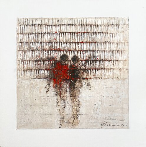 "BIBLOTHEQUE,2026" by Hanna Sidorowicz, Painting for Sale on Select