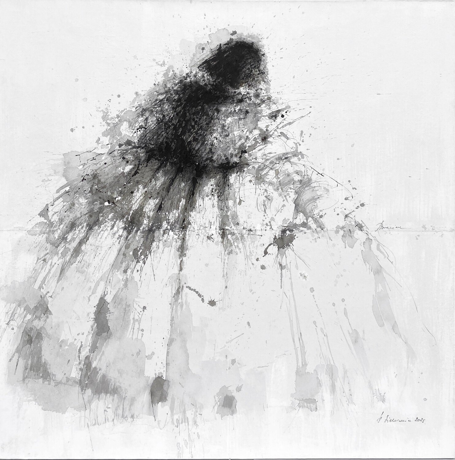 FUGITIVE ,2025 Hanna Sidorowicz Original painting for sale