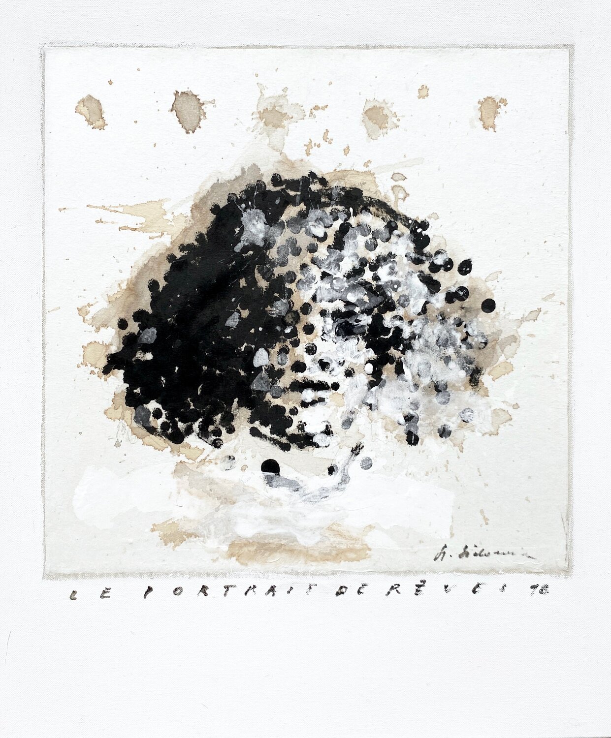 VISAGE , 2018 Hanna Sidorowicz Original painting for sale