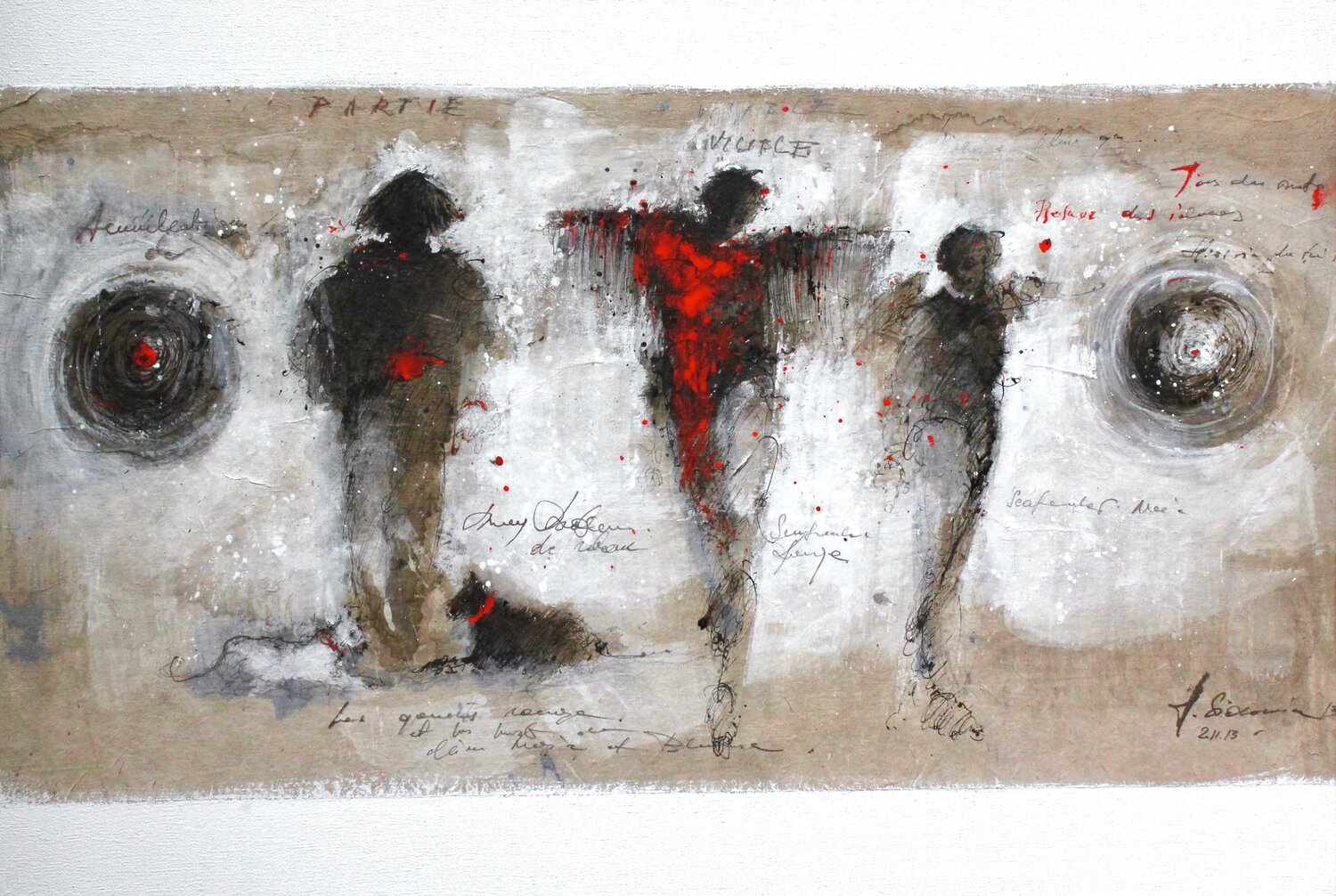 "Rêve, 2013" Hanna Sidorowicz Original painting for sale