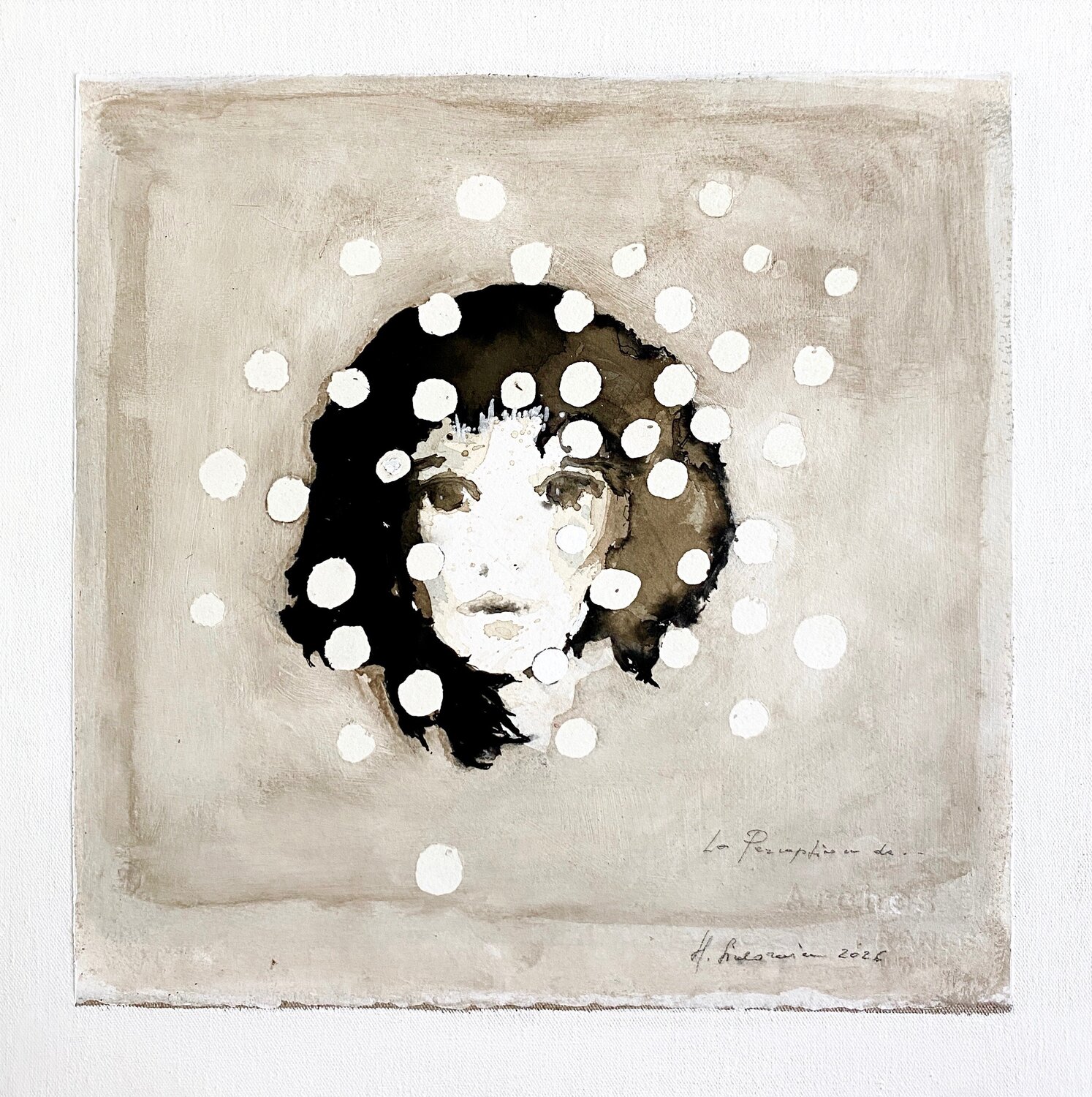 PORTRAIT, 2026 Hanna Sidorowicz Original painting for sale