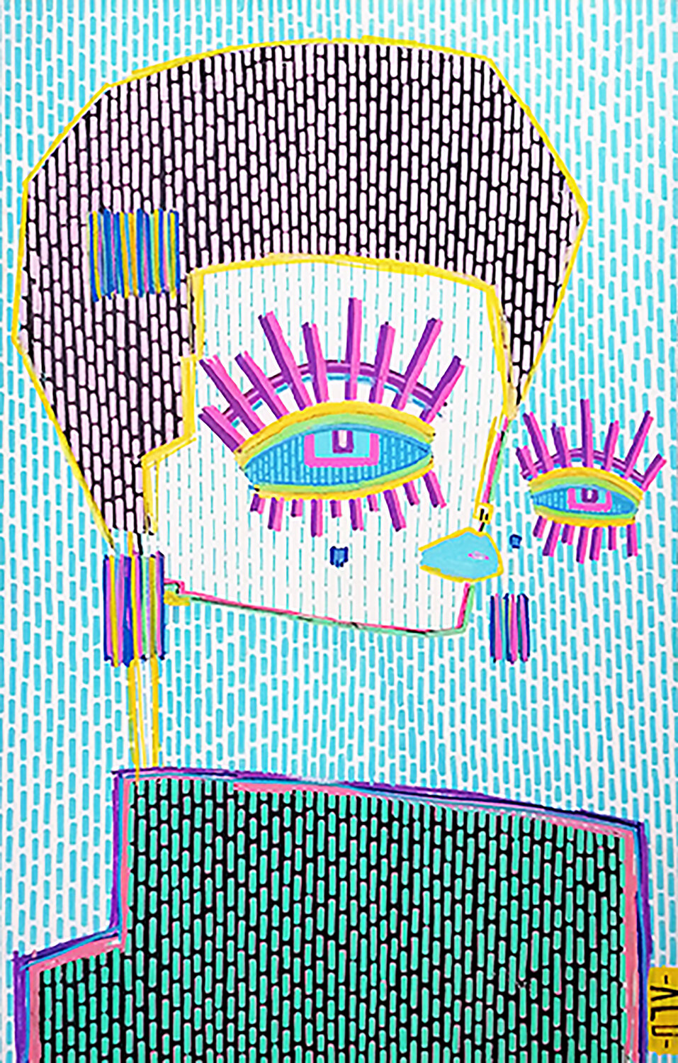 Untitled 31 ALO Original painting for sale