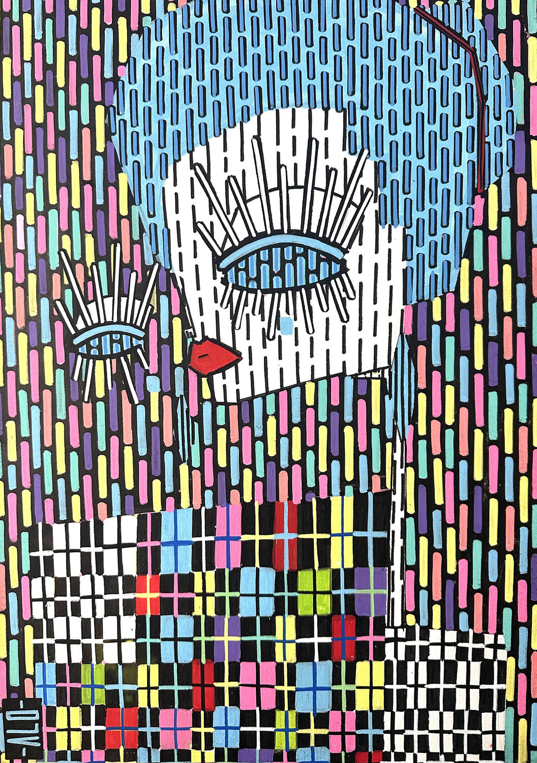 Untitled (Olivia) ALO Original painting for sale