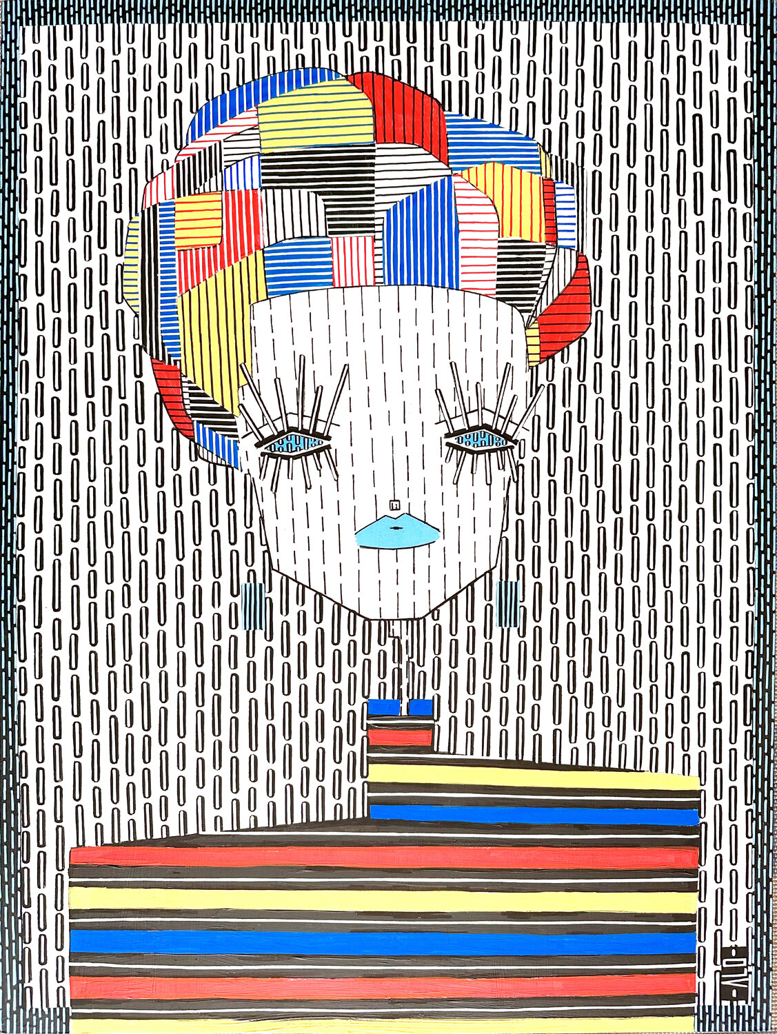 Frances ALO Originalgemälde zu verkaufen