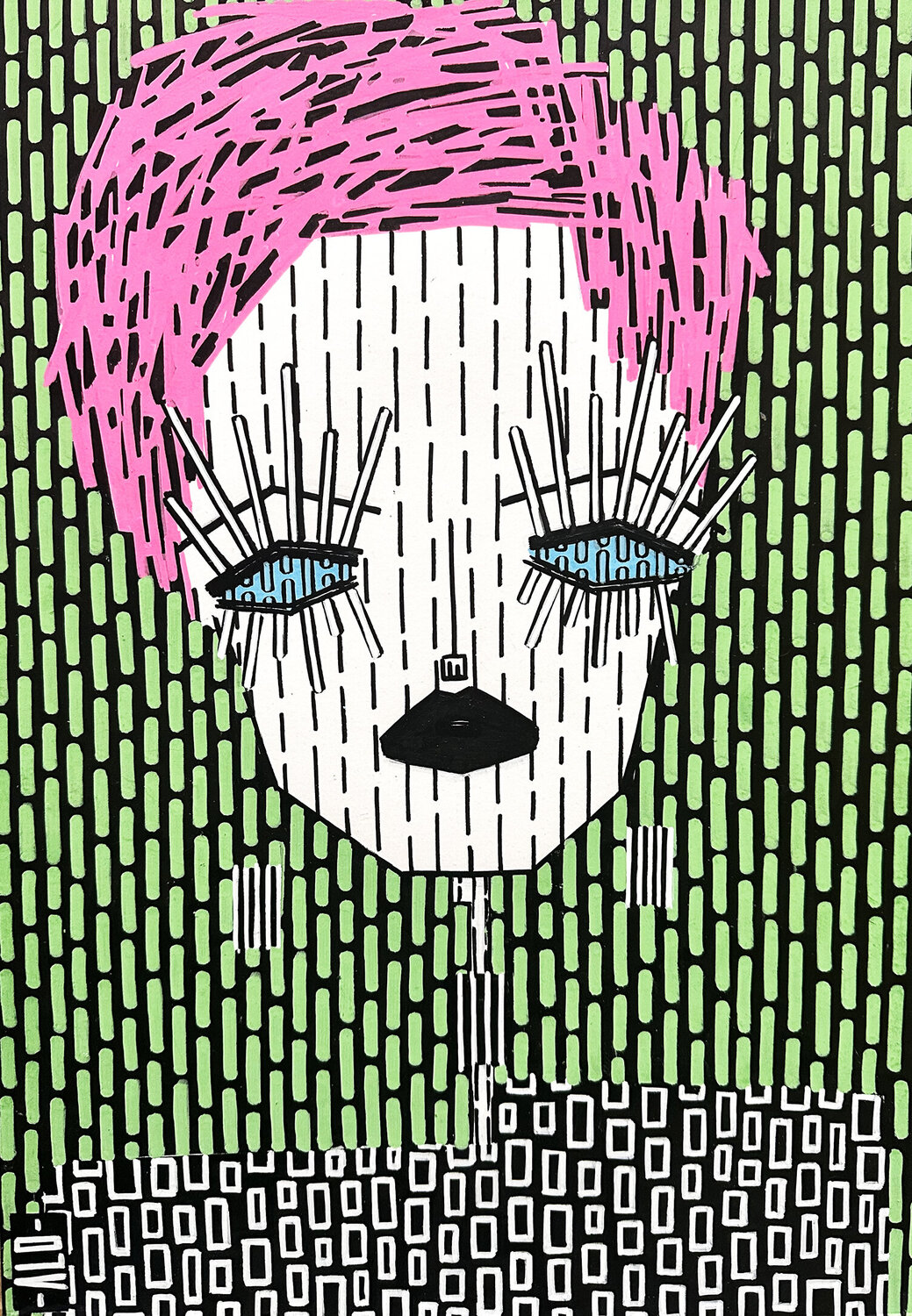 Madame ALO Original painting for sale