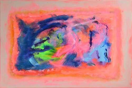 Confrontation by Sebastian Merk, Painting for Sale on Select