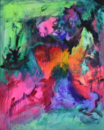 Heartful by Sebastian Merk, Painting for Sale on Select