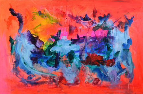 Echoes by Sebastian Merk, Painting for Sale on Select