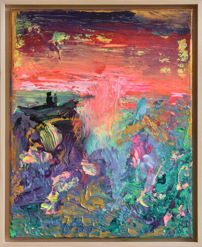 The Journey by Sebastian Merk, Painting for Sale on Select