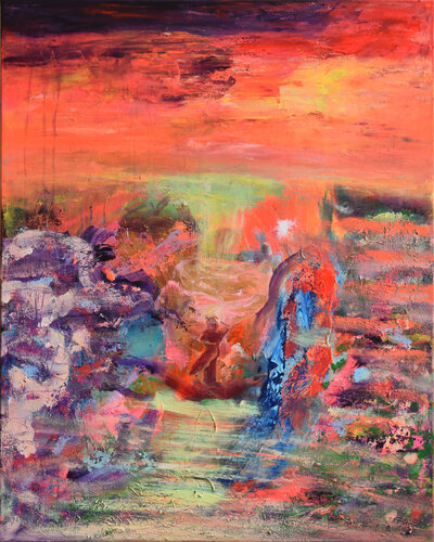 Enlightenment by Sebastian Merk, Painting for Sale on Select