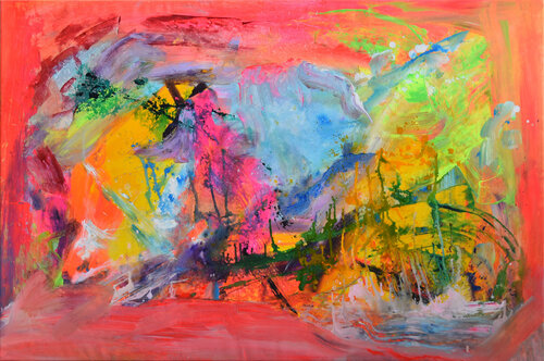 Evolution by Sebastian Merk, Painting for Sale on Select
