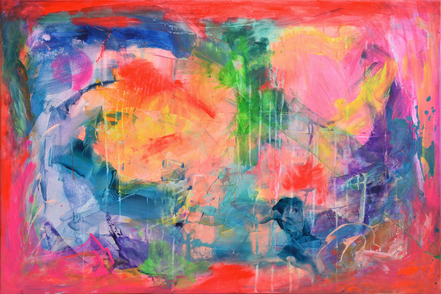 Riverside Illusions Sebastian Merk Original painting for sale