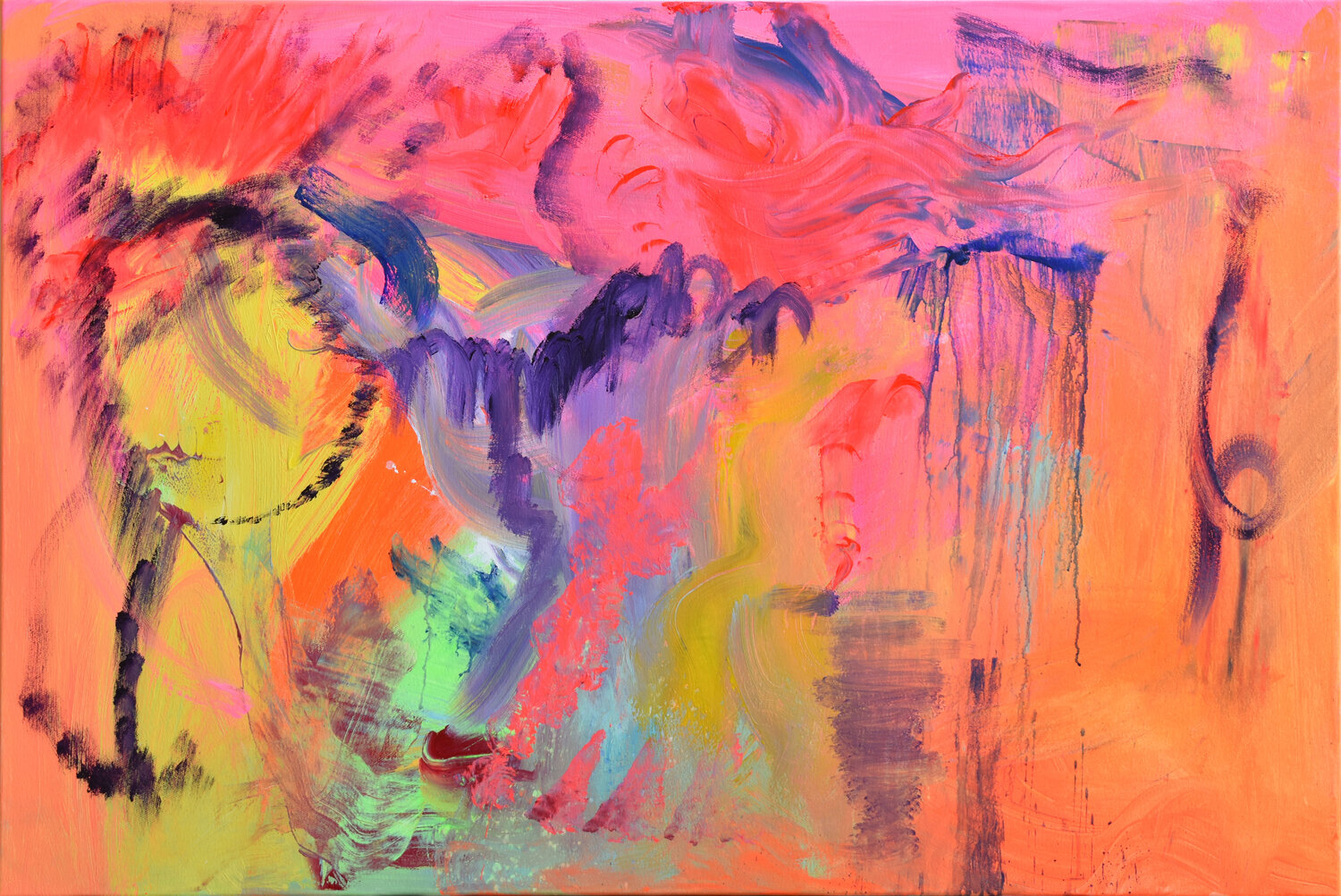 Sunflower Sebastian Merk Original painting for sale