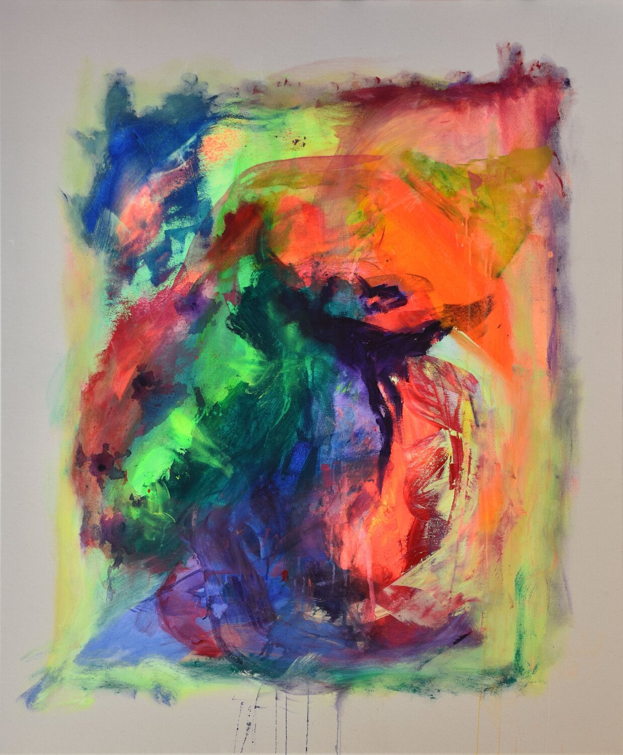 Fly Away Sebastian Merk Original painting for sale