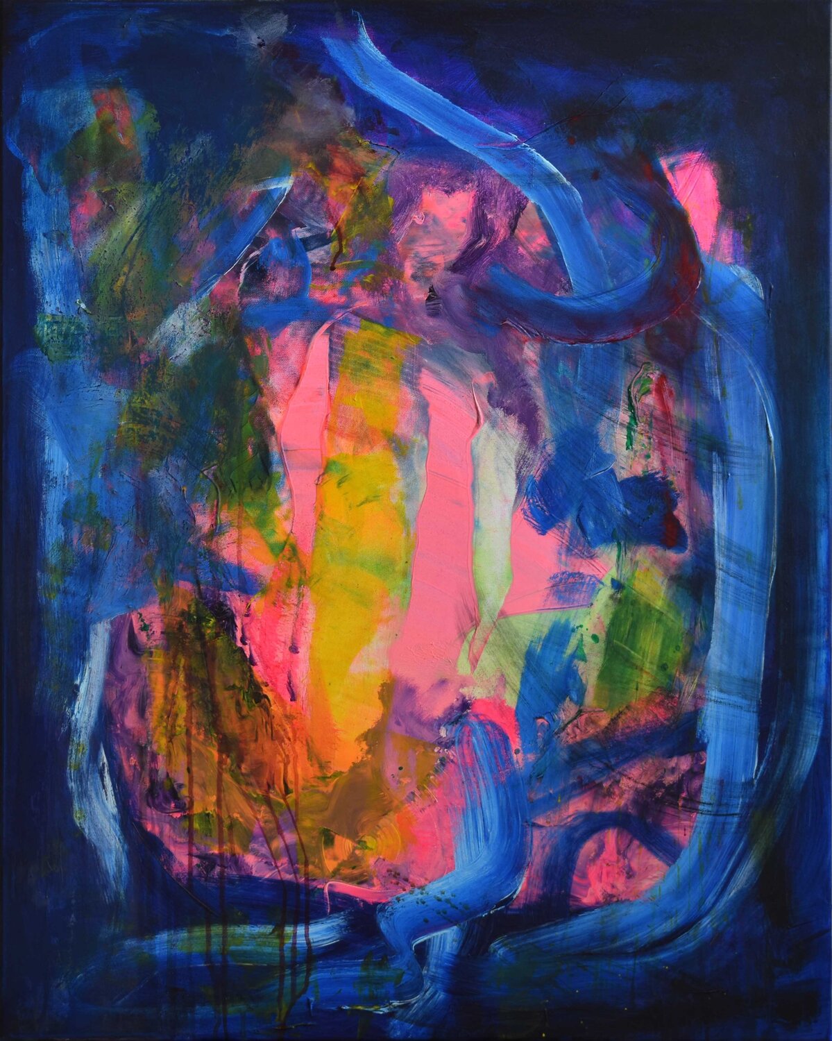 Rebirth Sebastian Merk Original painting for sale