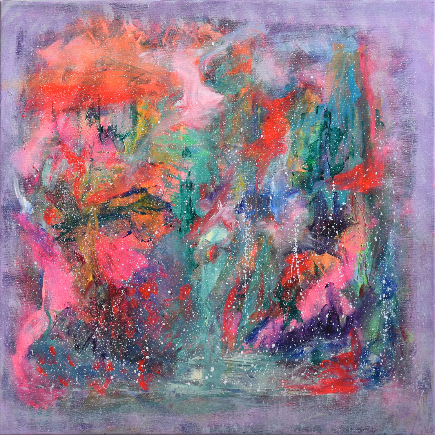 Snow World Sebastian Merk Original painting for sale