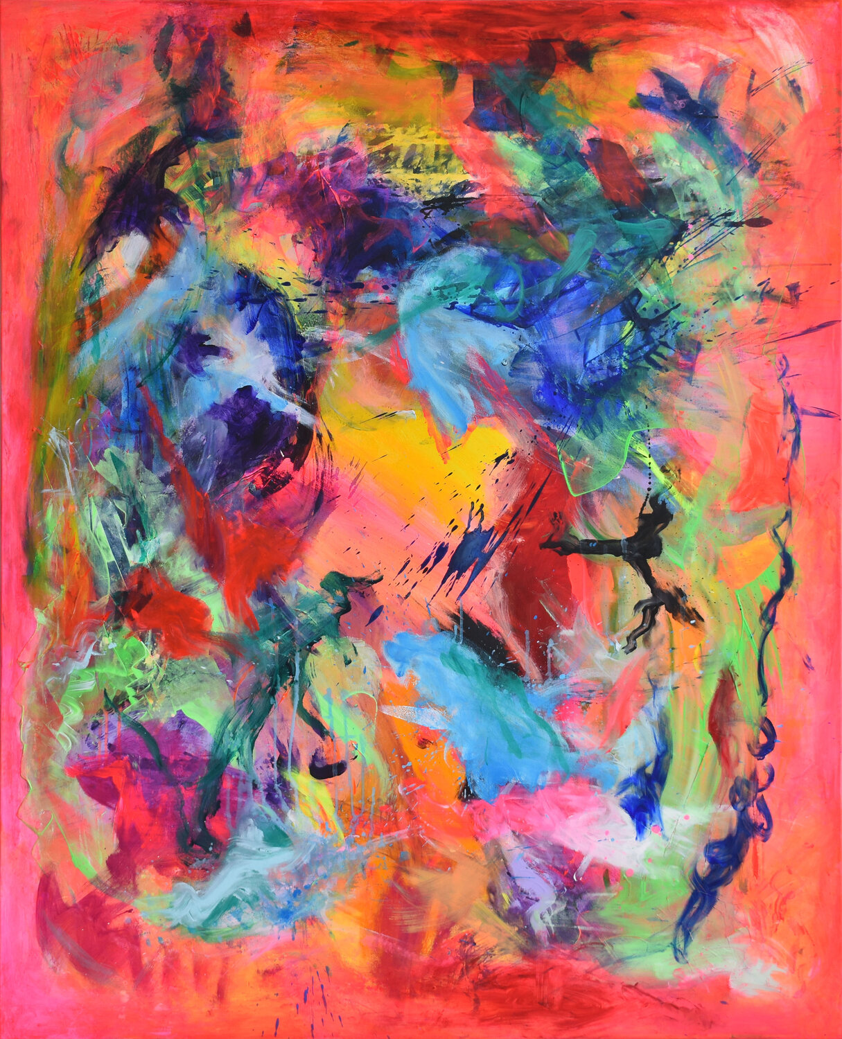 Neujahrsanfang Sebastian Merk Original painting for sale
