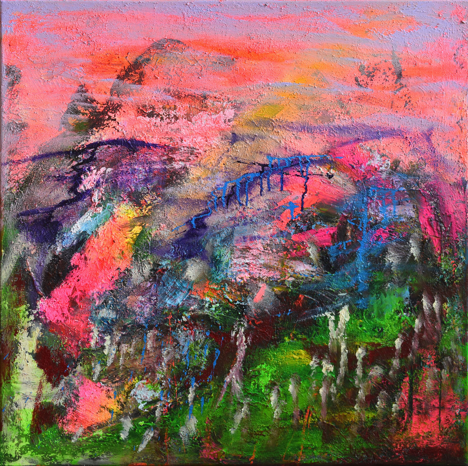 Leben Sebastian Merk Original painting for sale
