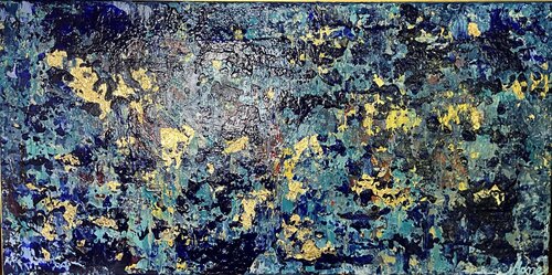 DEEP BLUE by Simone Hähner, Painting for Sale on Select