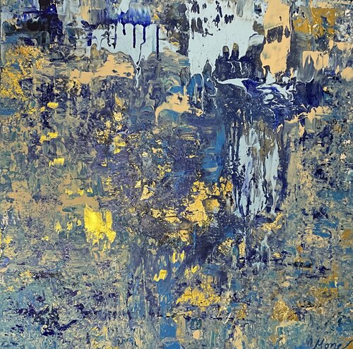 ICE DROPS by Simone Hähner, Painting for Sale on Select