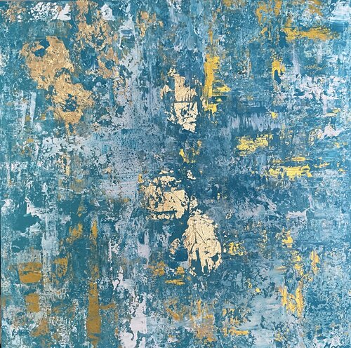 ICE CAVE II by Simone Hähner, Painting for Sale on Select