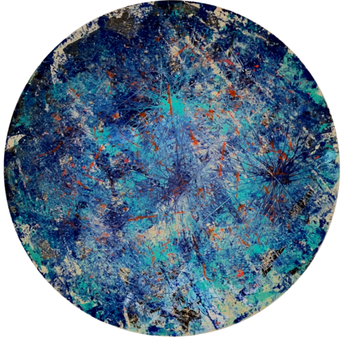 ANOTHER PLANET by Simone Hähner, Painting for Sale on Select