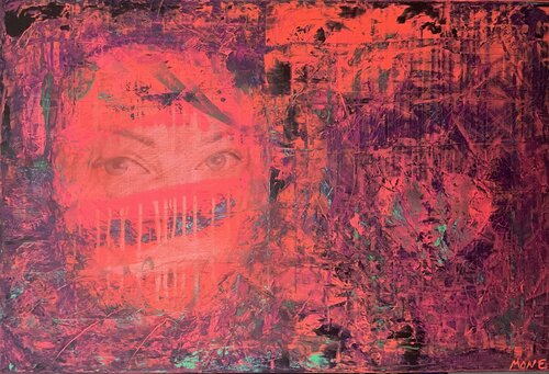 Menschlichkeit by Simone Hähner, Painting for Sale on Select