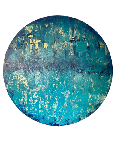 Blue Planet by Simone Hähner, Painting for Sale on Select