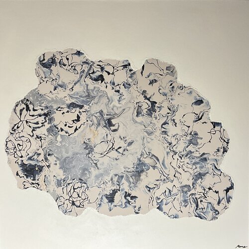 Umbrae Osculatae I by Simone Hähner, Painting for Sale on Select