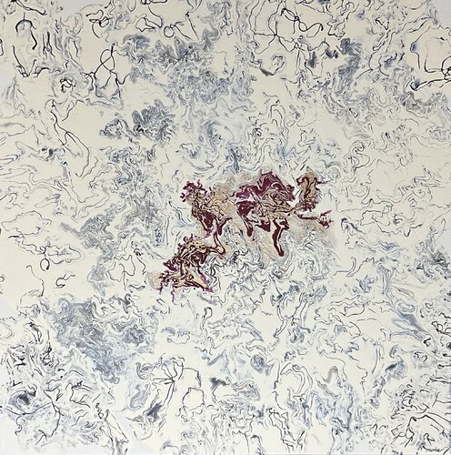 Echoverlust by Simone Hähner, Painting for Sale on Select