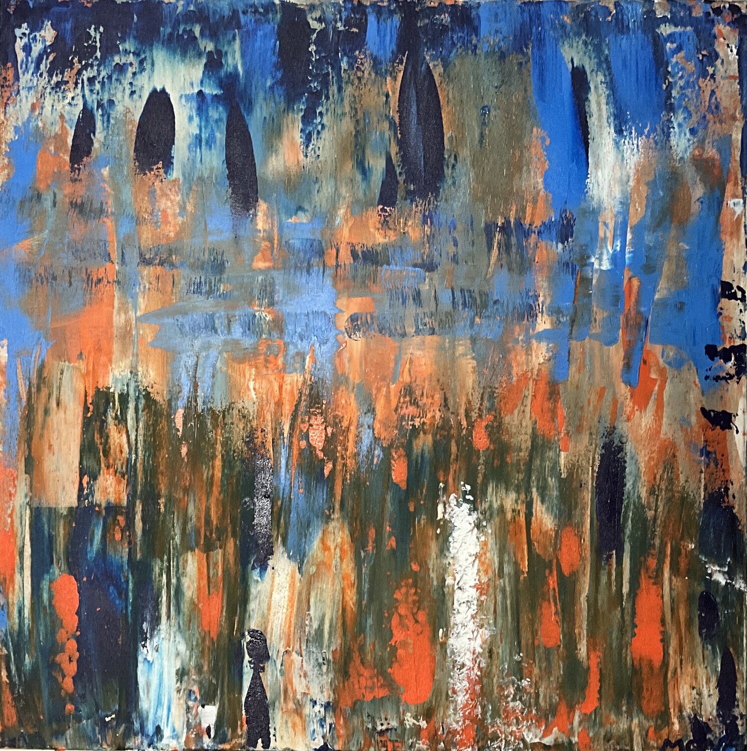PATH OF LIFE Simone Hähner Original painting for sale