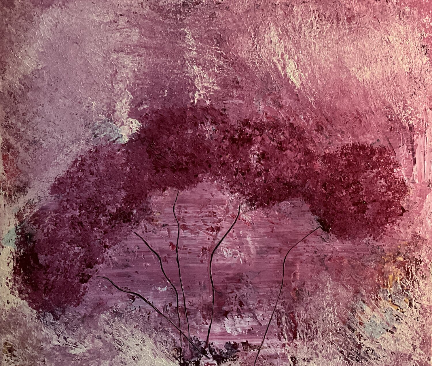 Dream Flower Simone Hähner Original painting for sale