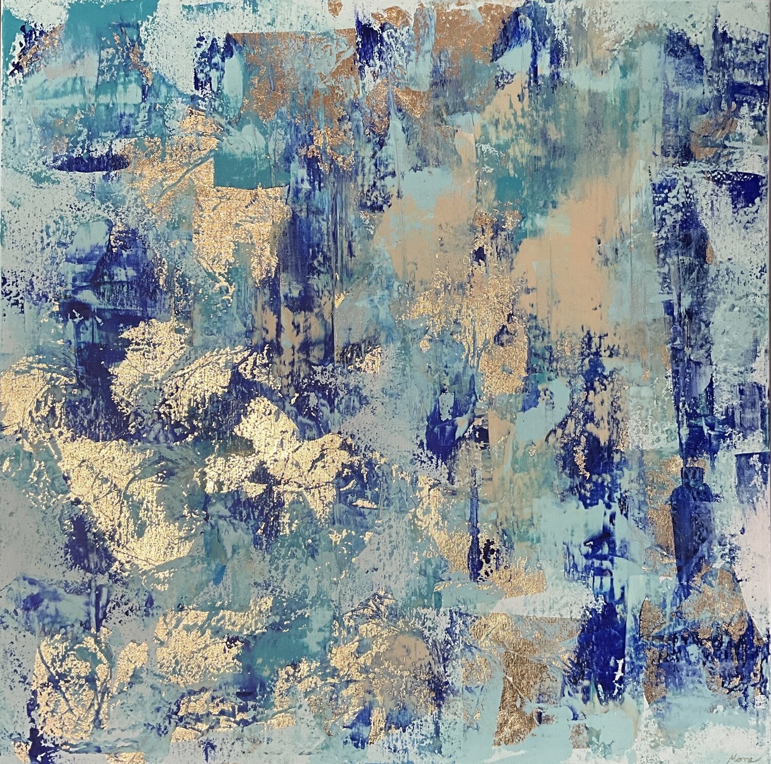 Glacier Simone Hähner Original painting for sale