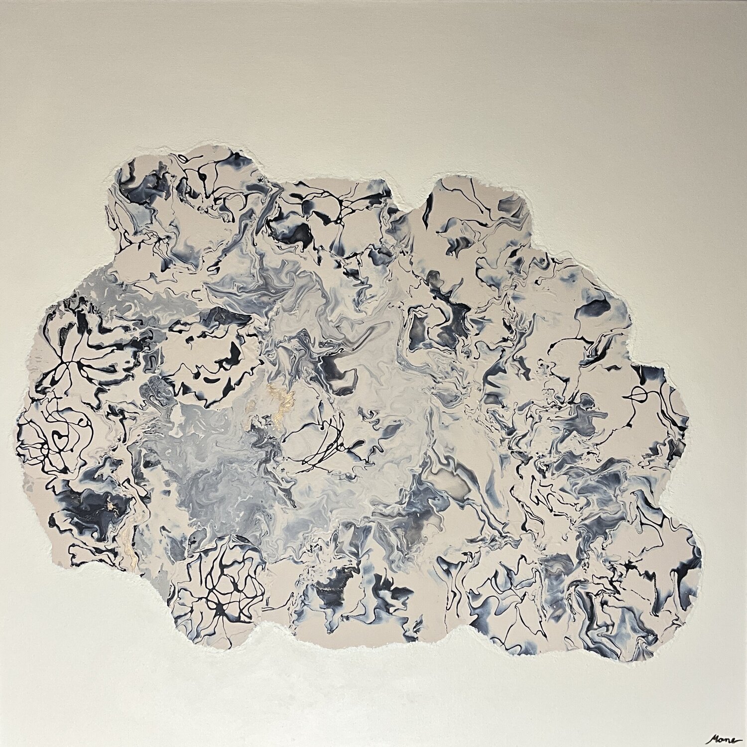 Umbrae Osculatae I Simone Hähner Original painting for sale