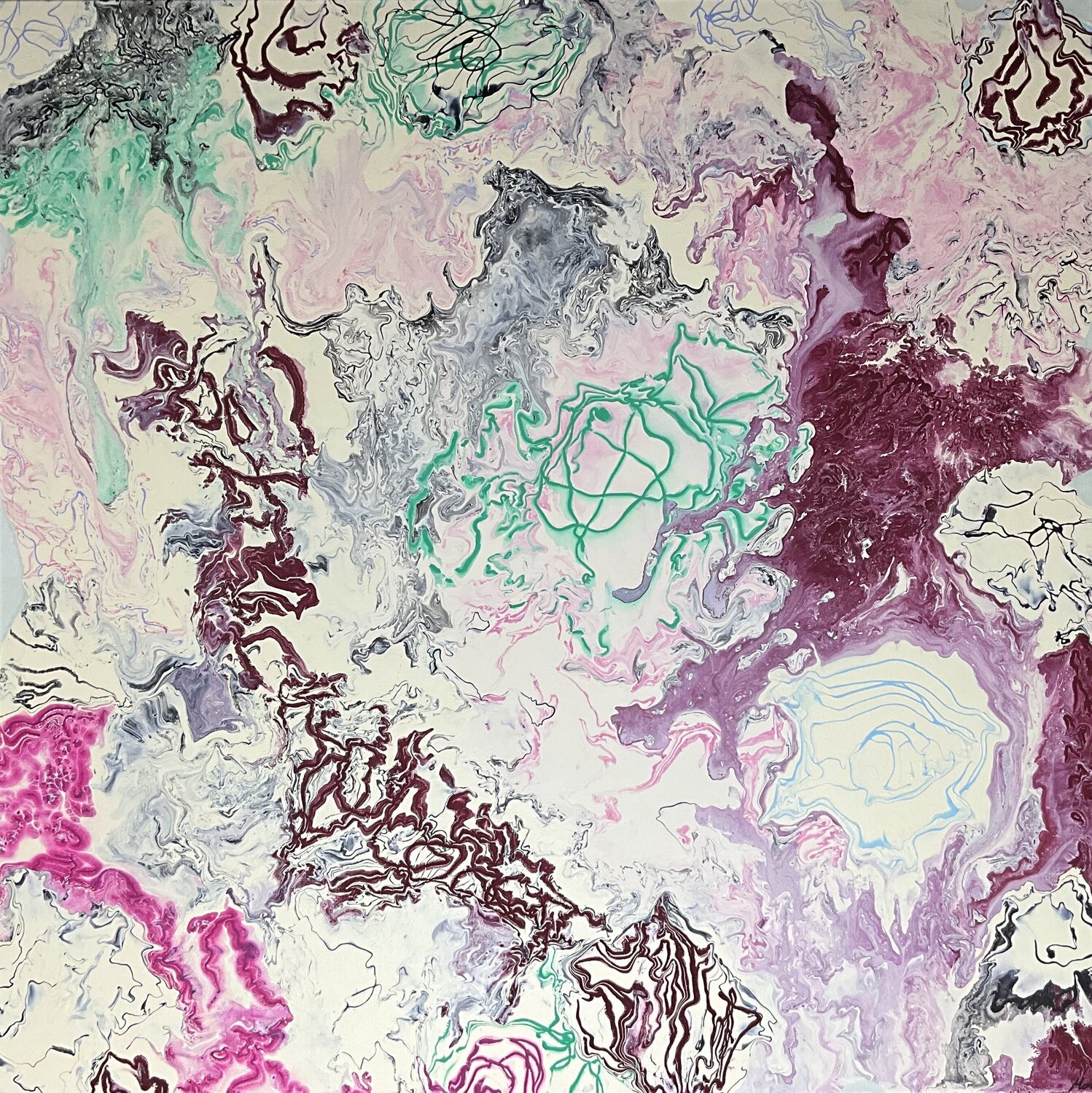 Schimmerfeld Simone Hähner Original painting for sale