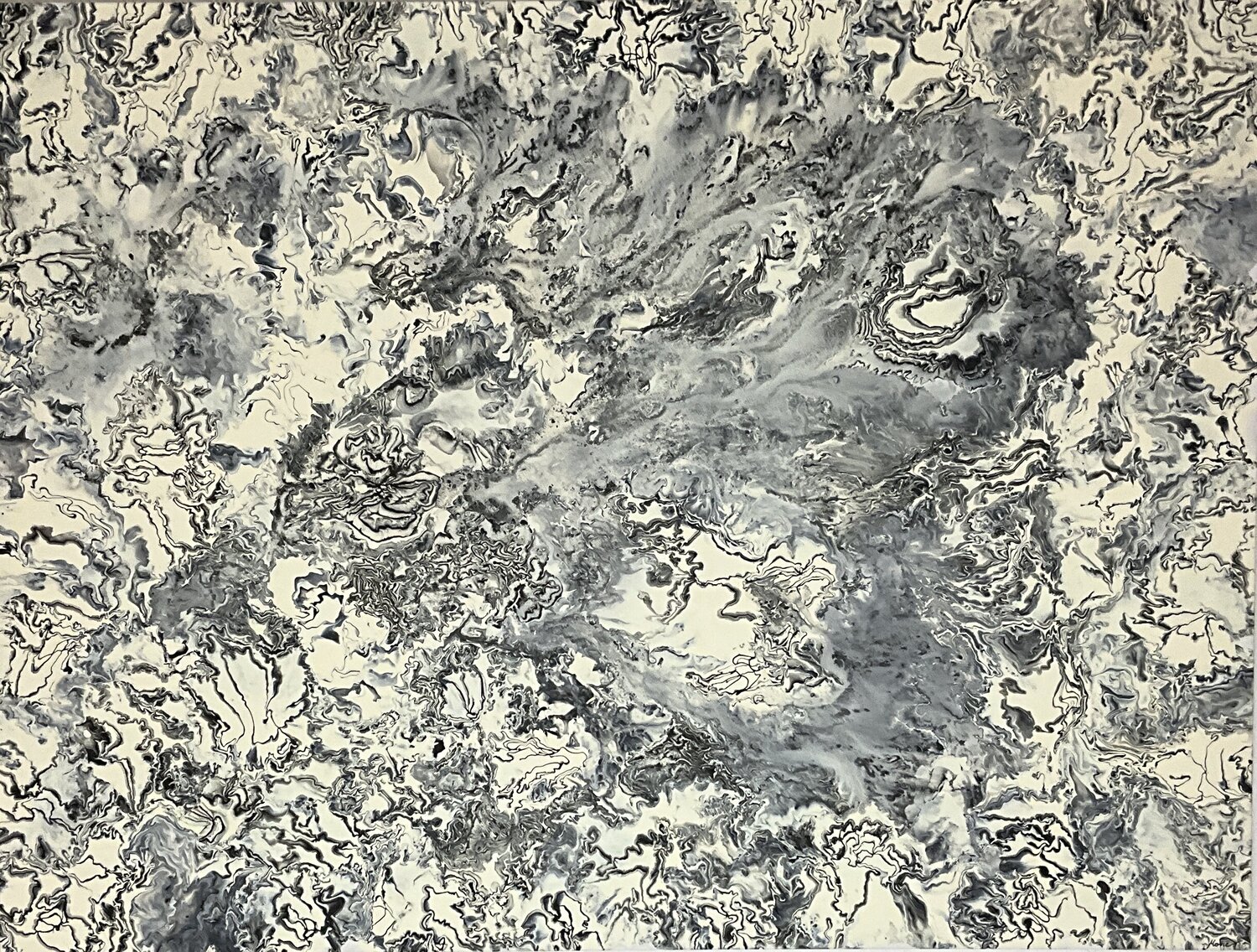 Silent Motion Simone Hähner Original painting for sale