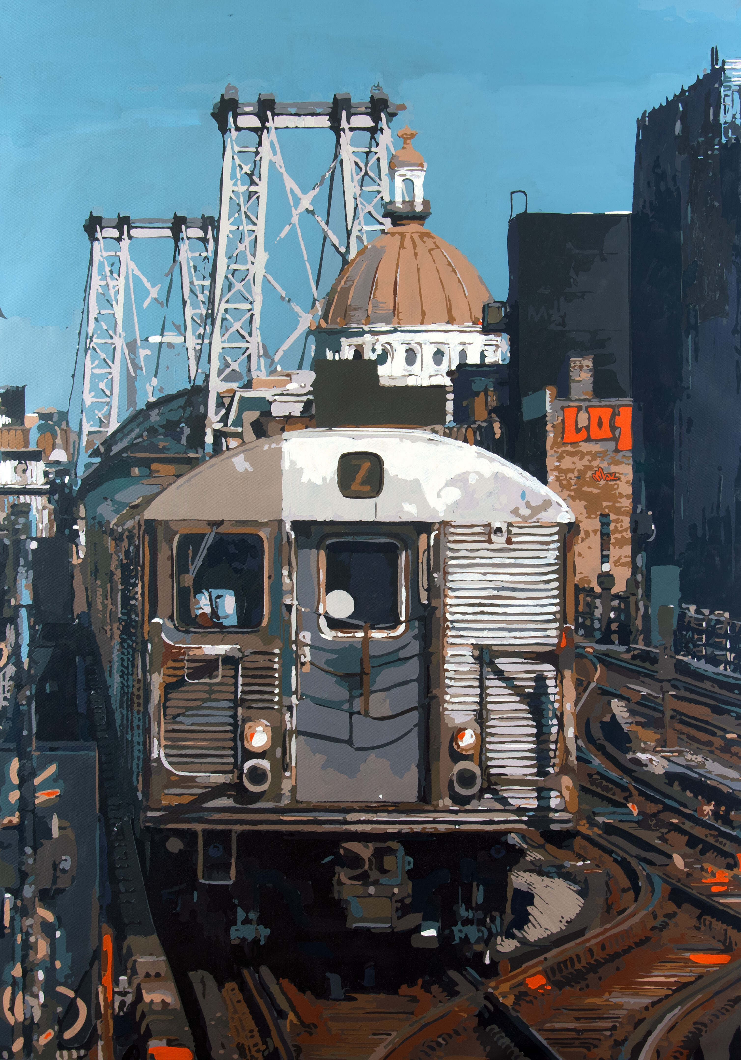 Topic Train paintings
