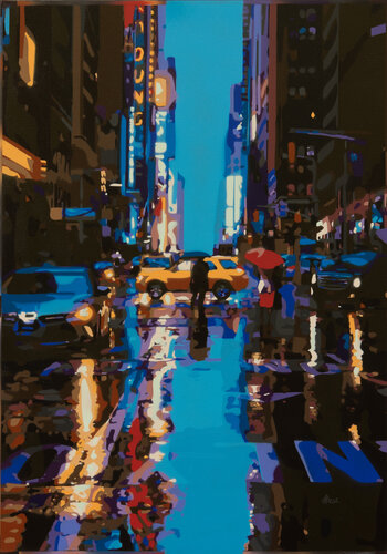 New York City #2 by Marco Barberio, Painting for Sale on Select